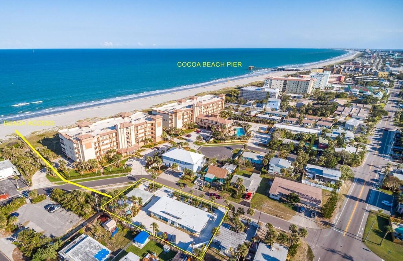 Boutique Vacation Rental Complex At Beach Cocoa Beach Exterior photo