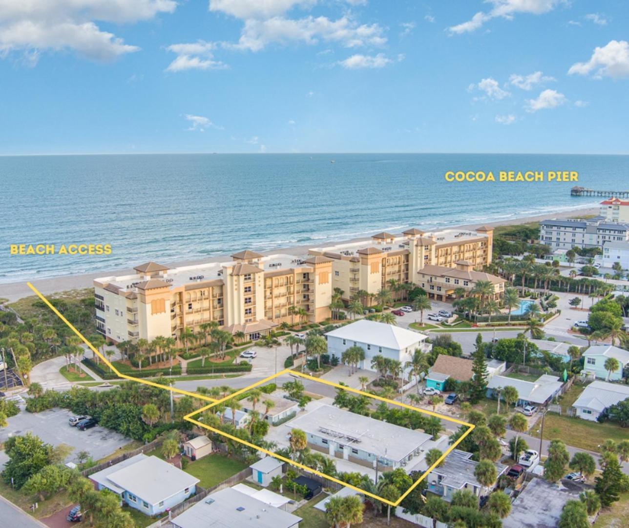 Boutique Vacation Rental Complex At Beach Cocoa Beach Exterior photo